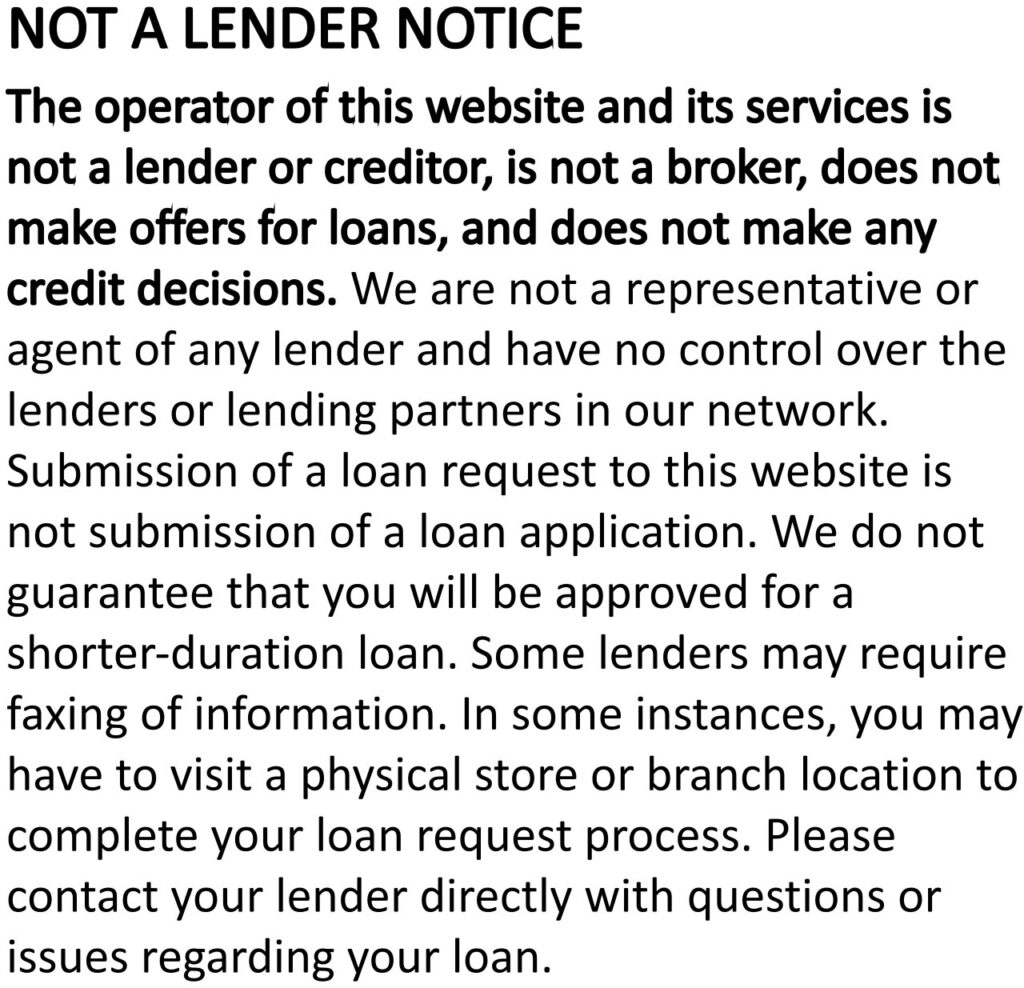 legal-not-a-lender-notice